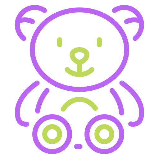 oso de peluche icono gratis