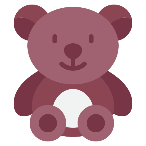 oso de peluche icono gratis