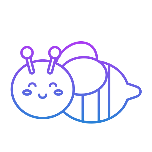 abeja icono gratis