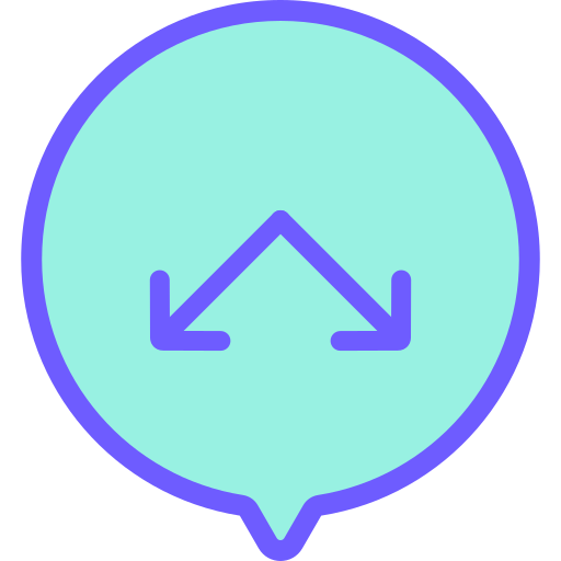 flecha hacia abajo icono gratis