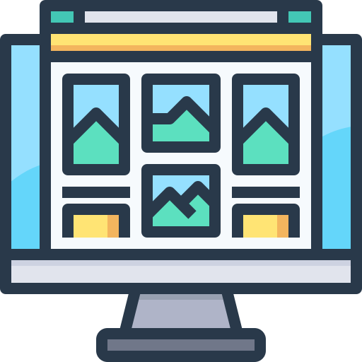 Galerí­a icono gratis