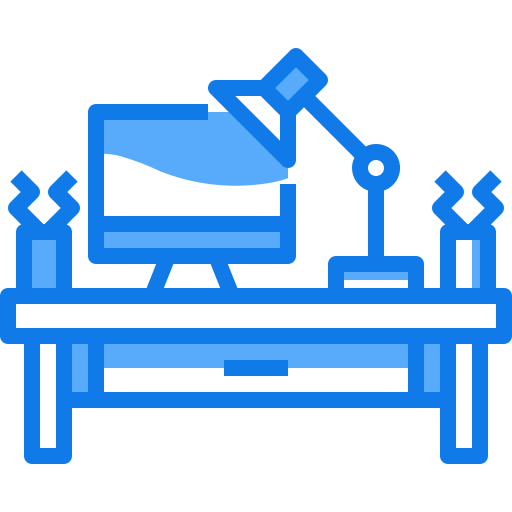 schreibtisch kostenlos Icon