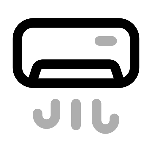 aire acondicionado icono gratis