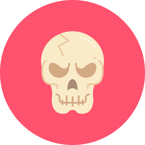 Skull free icon Skull free icon