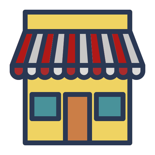 가게 무료 아이콘