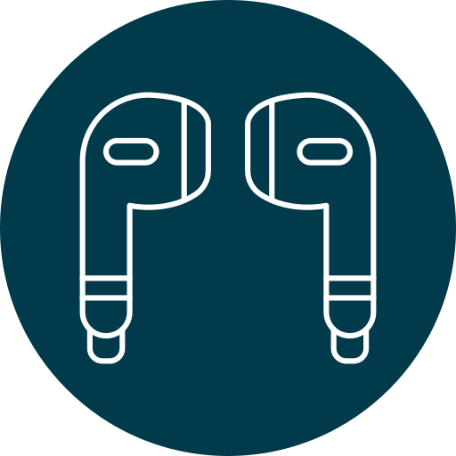 auricular icono gratis