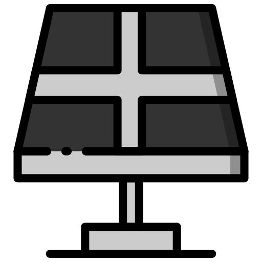 Solar panel free icon