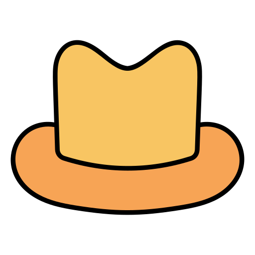 sombrero de vaquero icono gratis