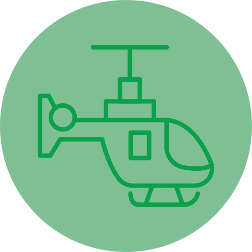 helicóptero icono gratis