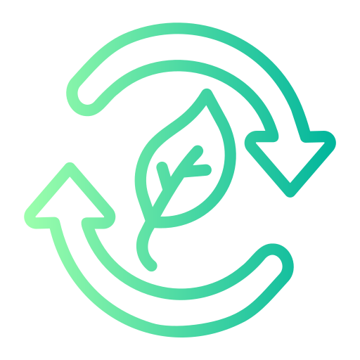 energía sostenible icono gratis