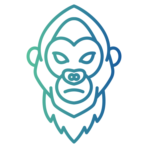 gorila icono gratis