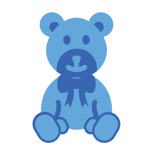 oso de peluche icono gratis