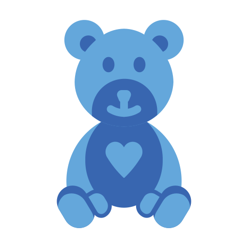 oso de peluche icono gratis