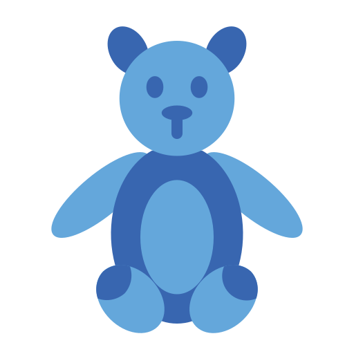 oso de peluche icono gratis