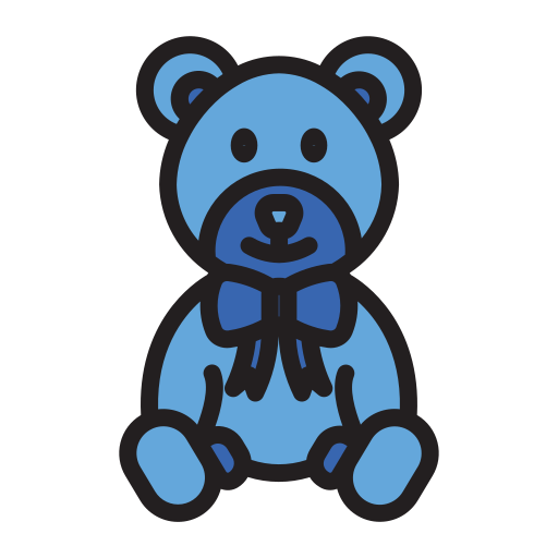 oso de peluche icono gratis