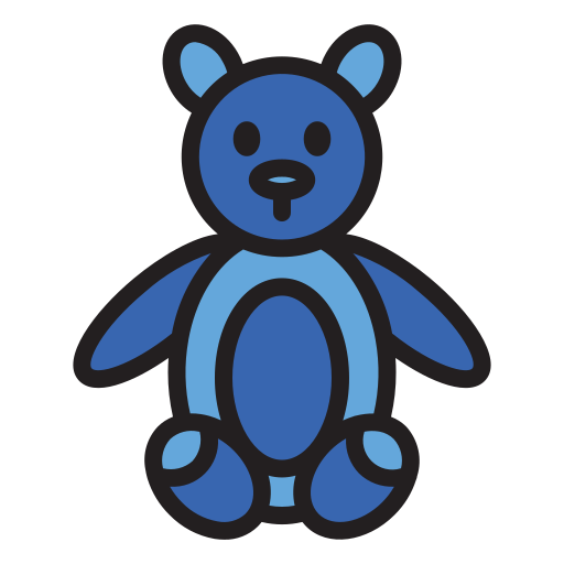 oso de peluche icono gratis