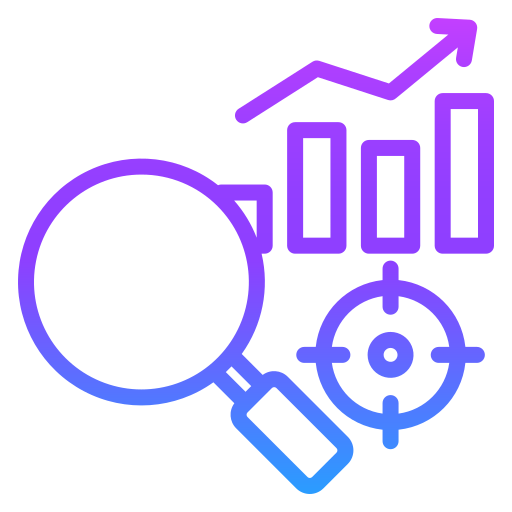 analyse marketing Icône gratuit