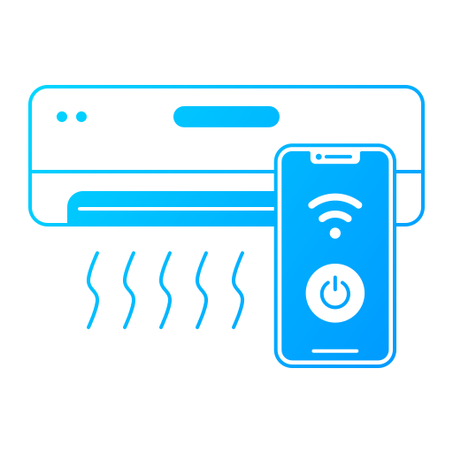 aire acondicionado icono gratis