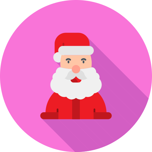 papá noel icono gratis