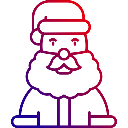 papá noel icono gratis