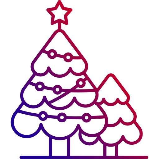 árbol de navidad icono gratis