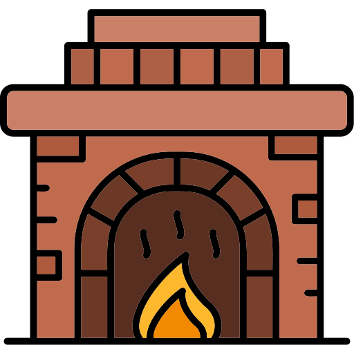 chimenea icono gratis