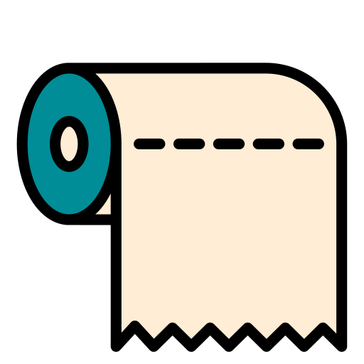 papier toilette Icône gratuit