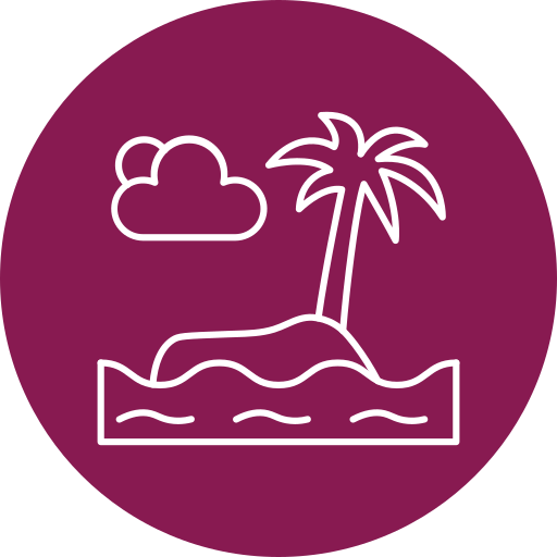 Île Icône gratuit Île Icône gratuit