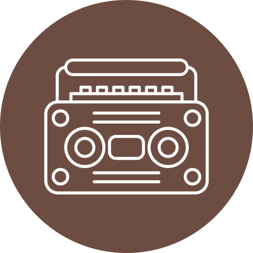 boombox icono gratis