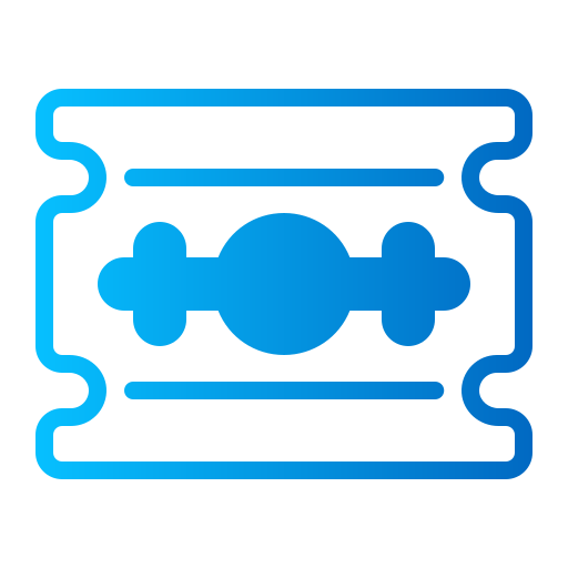 cuchilla de afeitar icono gratis