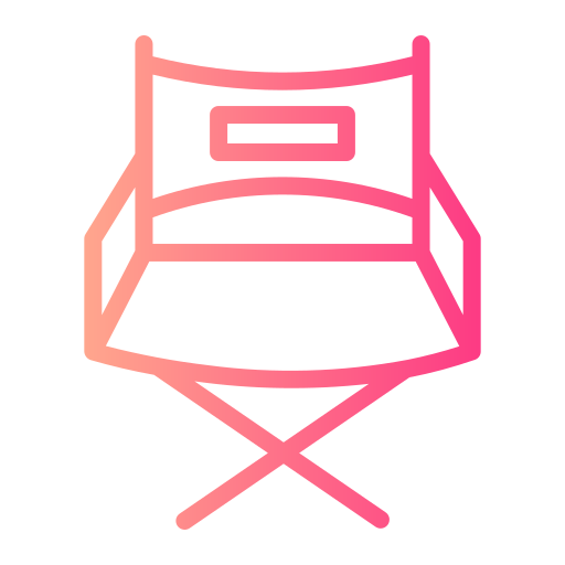 Складной стул бесплатно иконка Складной стул бесплатно иконка