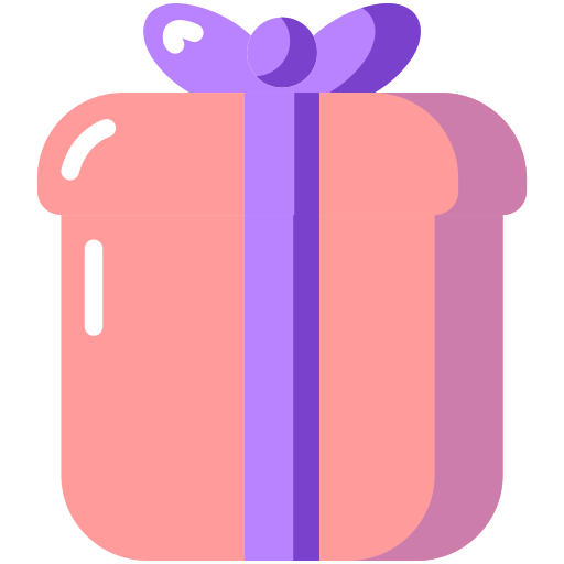 caja de regalo icono gratis