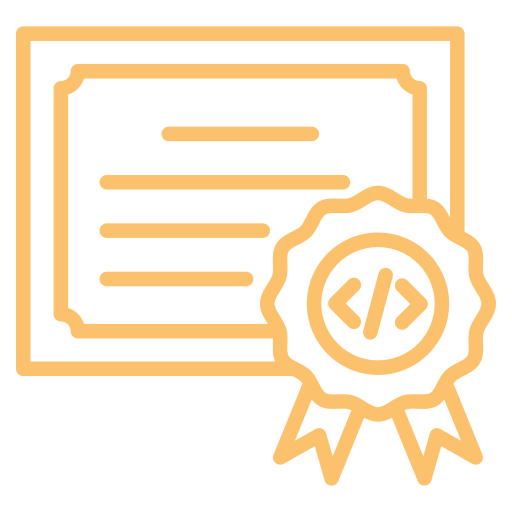 Certificate free icon
