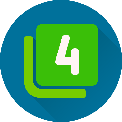vier kostenlos Icon