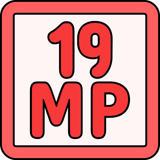 Megapixel free icon