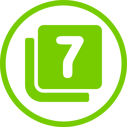 sieben kostenlos Icon