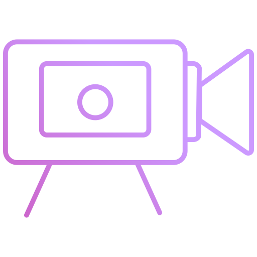grabación de vídeo icono gratis