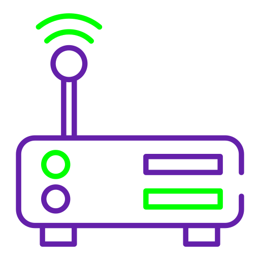 router inalámbrico icono gratis