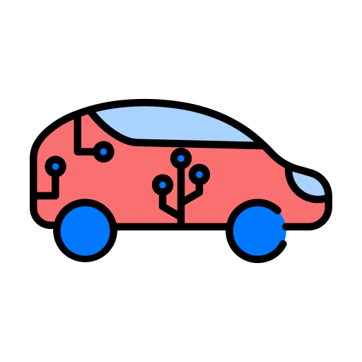 Smart car free icon