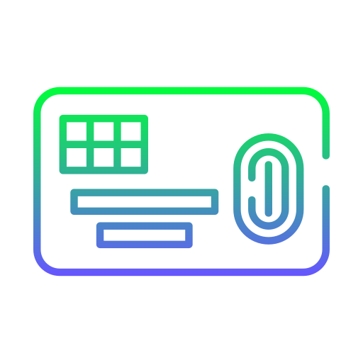 huella dactilar icono gratis