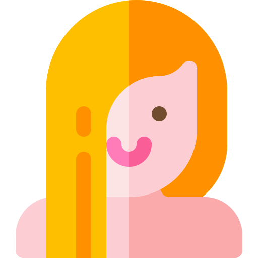 fille Icône gratuit fille Icône gratuit