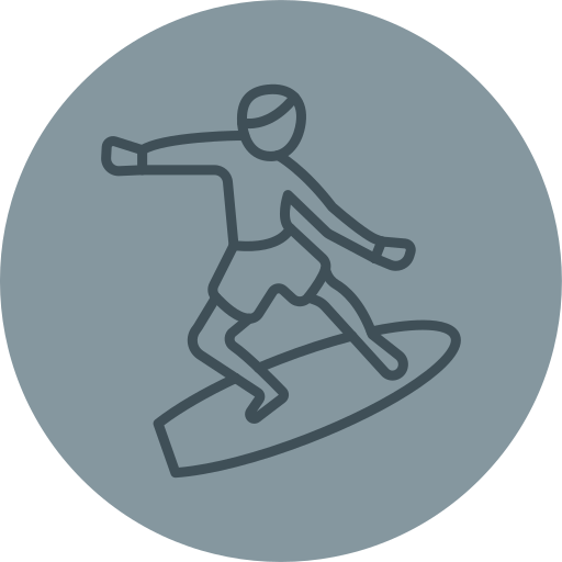 surfant Icône gratuit surfant Icône gratuit