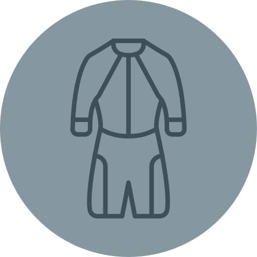 traje de neopreno icono gratis