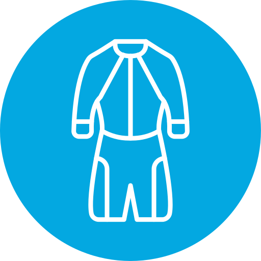 traje de neopreno icono gratis