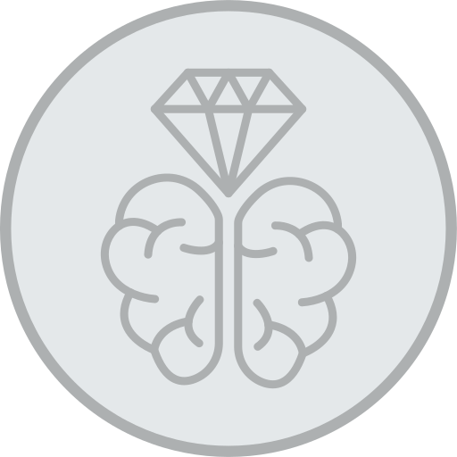 Brilliant brain free icon Brilliant brain free icon