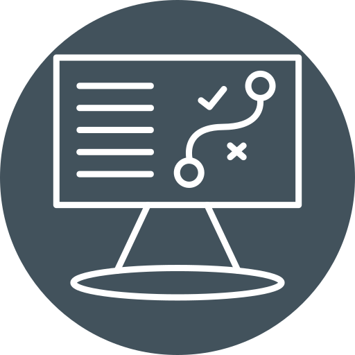 planificación estratégica icono gratis