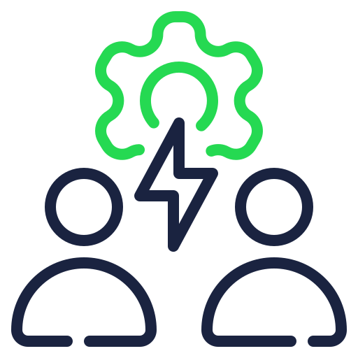 Conflict resolution free icon