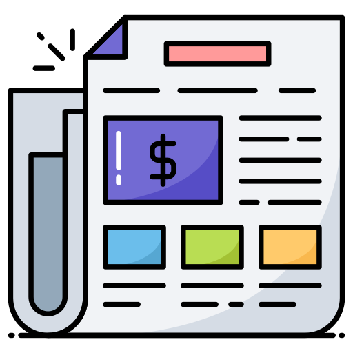 journal Icône gratuit journal Icône gratuit