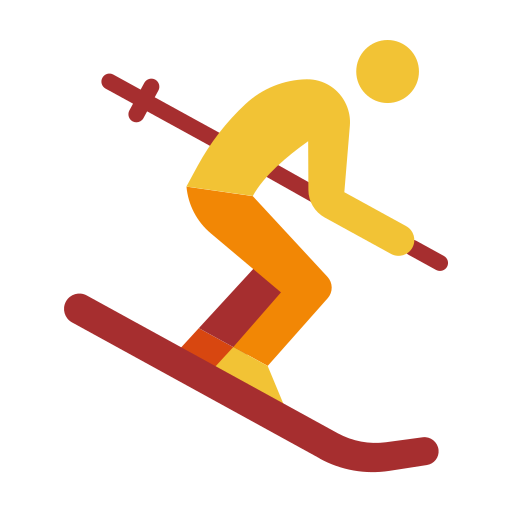esqui grátis ícone
