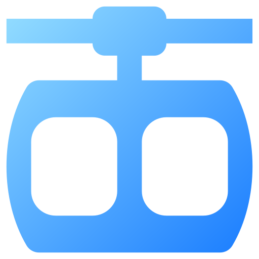 teleférico icono gratis